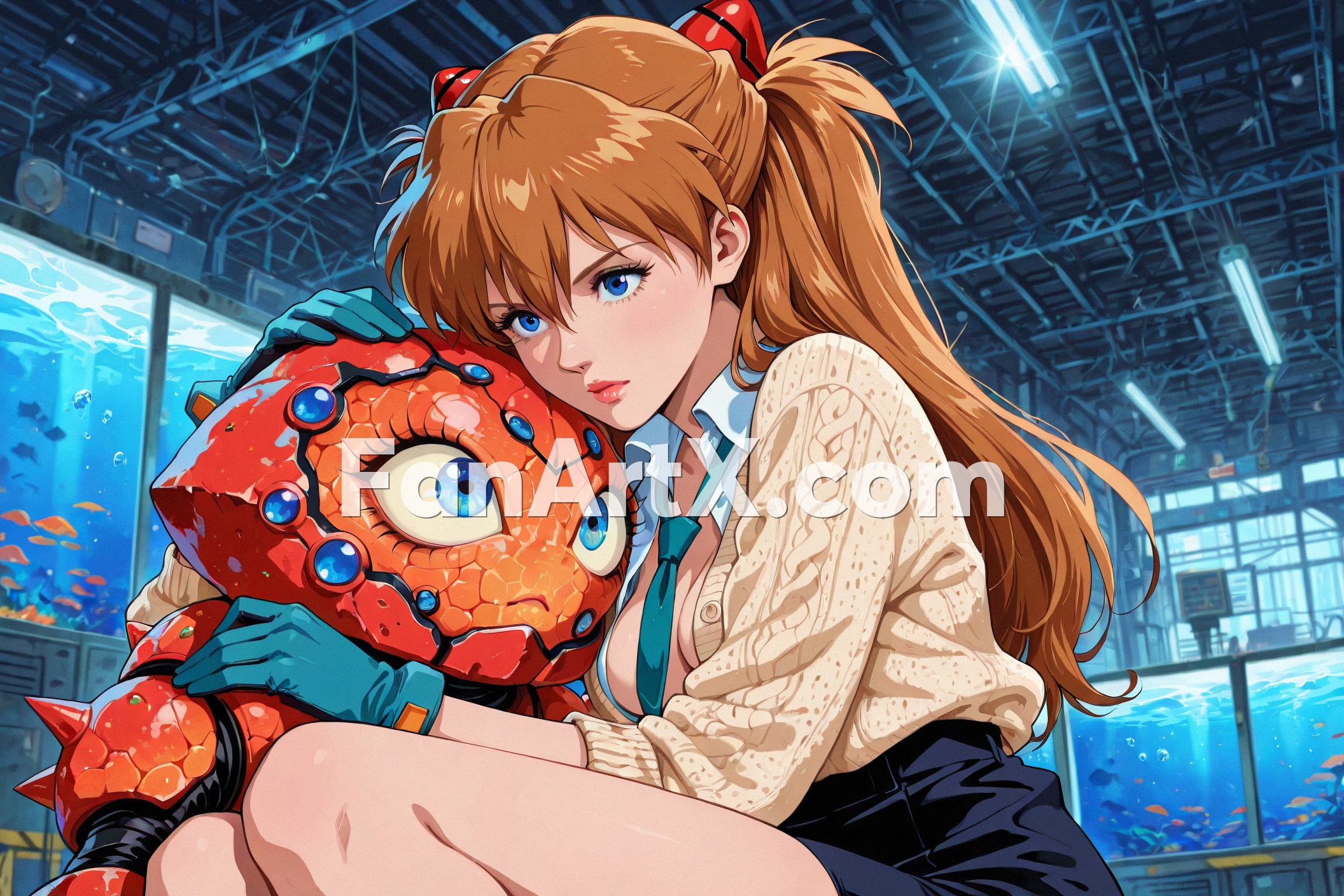 Asuka Langley Soryu fanart - Neon Genesis Evangelion Character 1267786